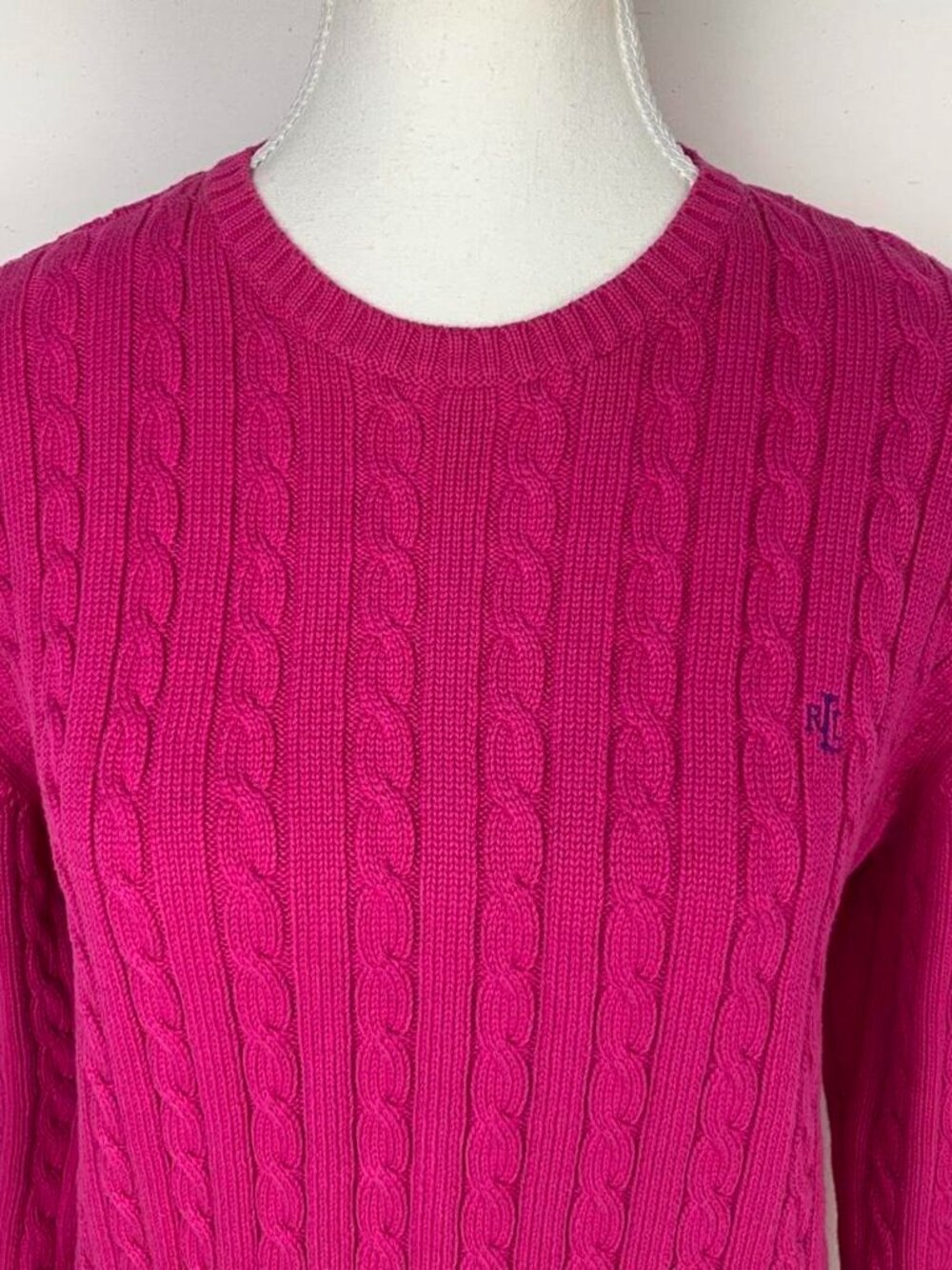 Ralph Lauren Women's Pink Jumper
